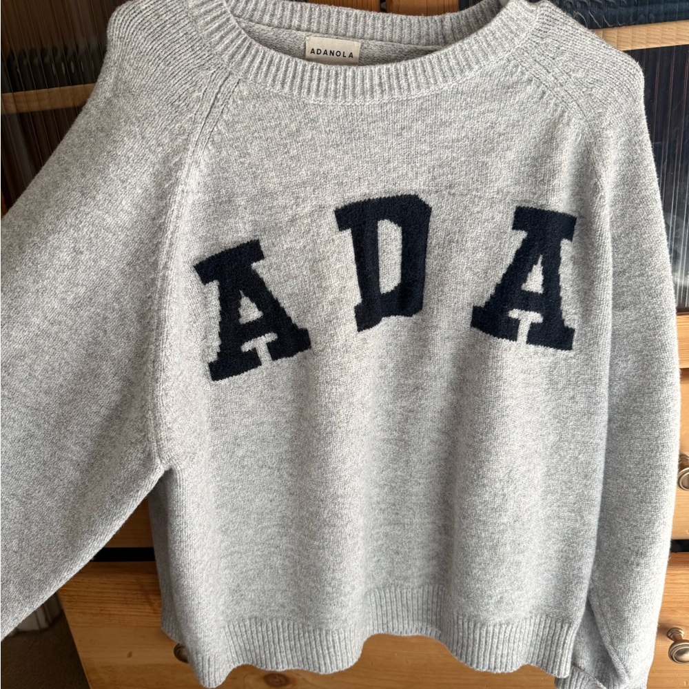 Adanola Gray Sweater for women